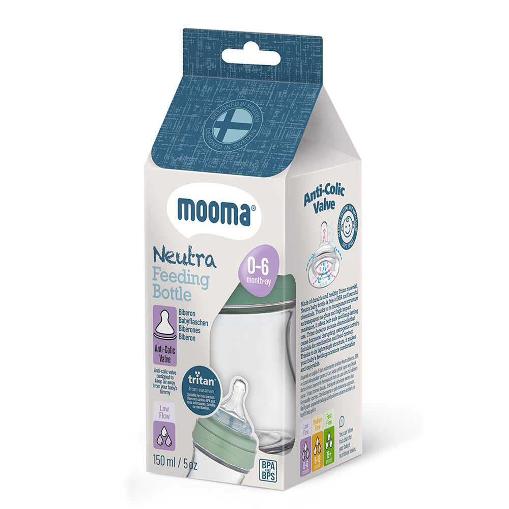 Mooma Anti Colic шише 150мл 0-6 месеци