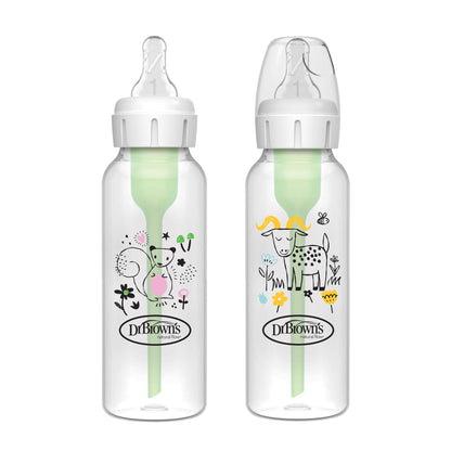 Dr. Browns Anti-Colic Шише со тесна цуцла и дезен 250m