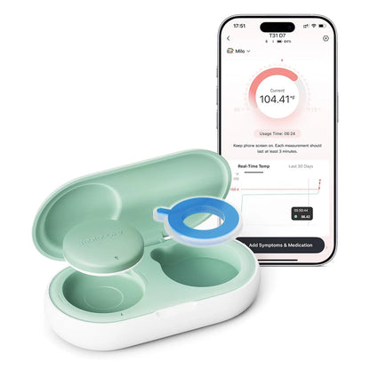 Momcozy Smart Baby нослив термометар со апликација за следење на температура