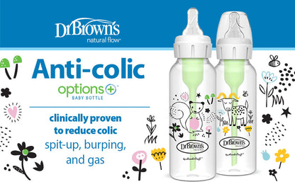 Dr. Browns Anti-Colic Шише со тесна цуцла и дезен 250m